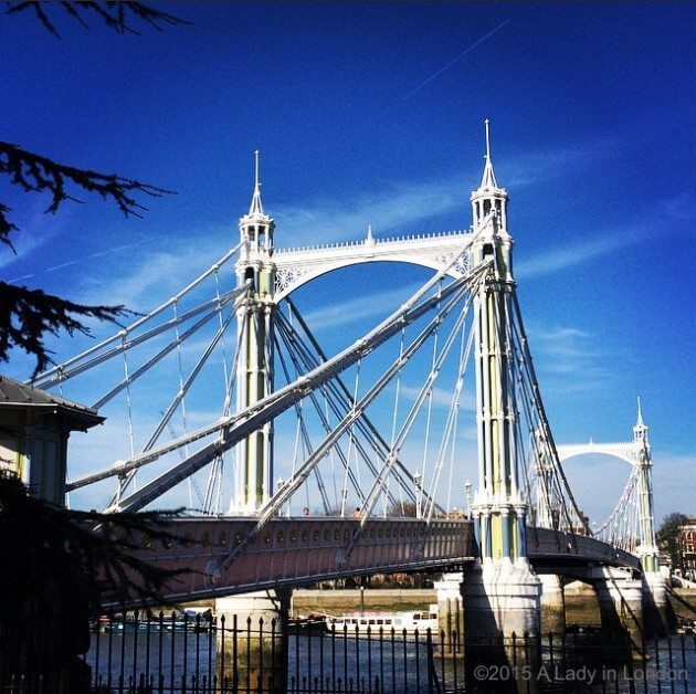 Albert Bridge in London
