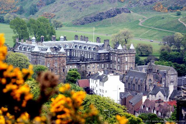 Holyrood Palace in Edinburgh