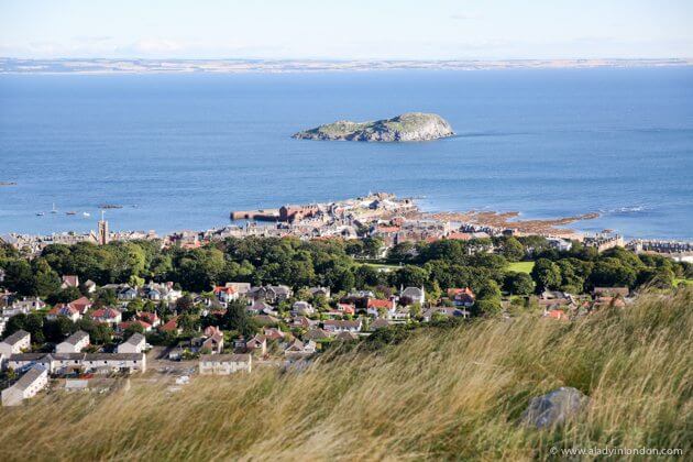 View from Berwick Law
