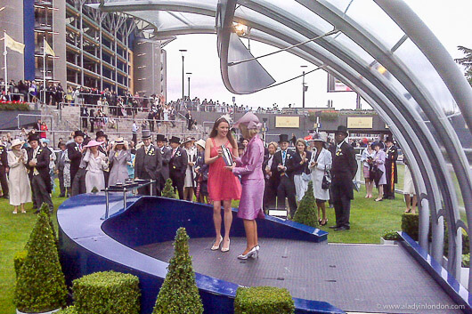 Trophy Presentation at Royal Ascot