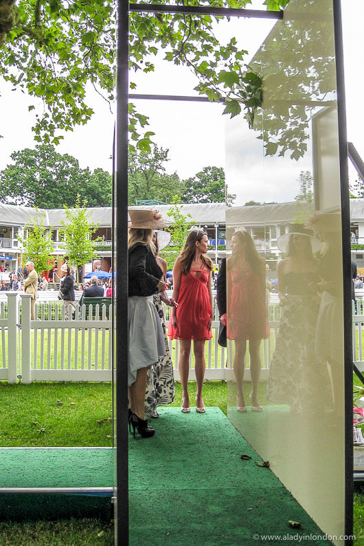 Models in the Face of Ascot modeling competition at Royal Ascot