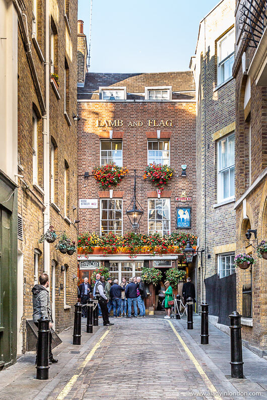 Lamb and Flag Pub, Covent Garden