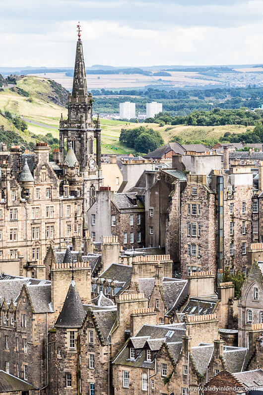 View of Edinburgh, Scotland