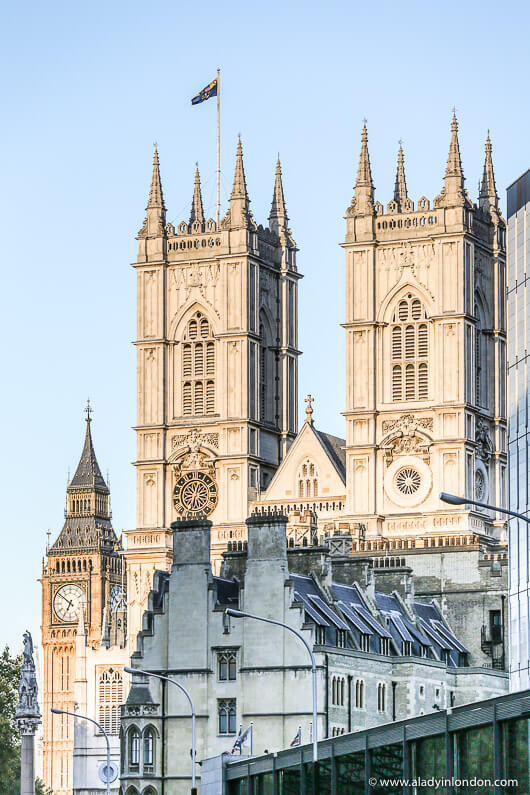 Westminster Abbey and Big Ben, London