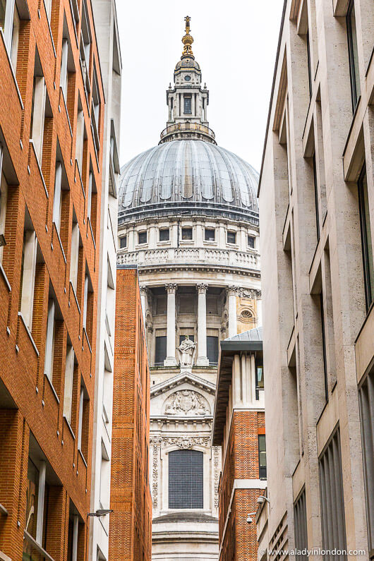 St Paul's Cathedral in the City of London