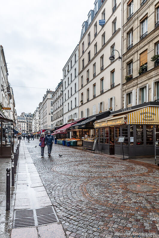 Rue Cler in Paris