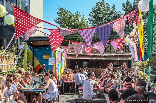 Rooftop Bar in Camden, London