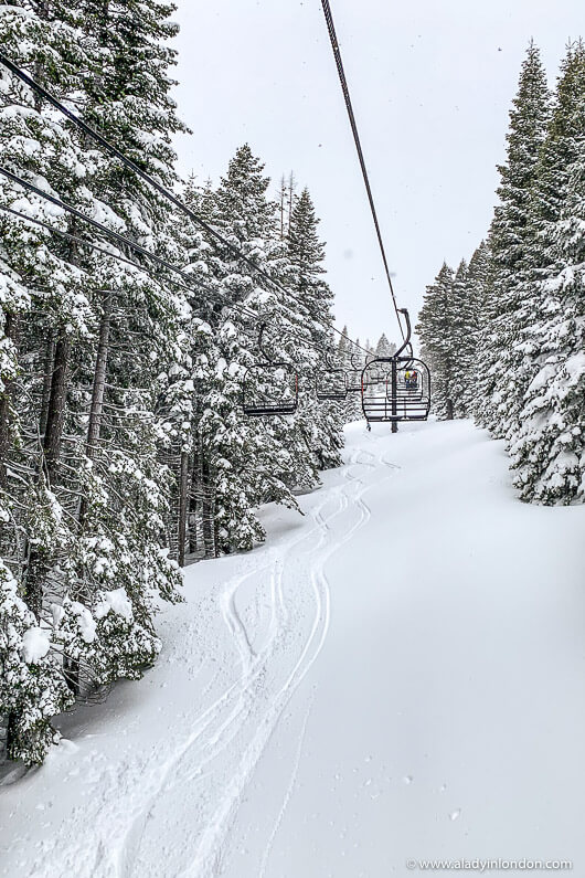 Skiing in Lake Tahoe