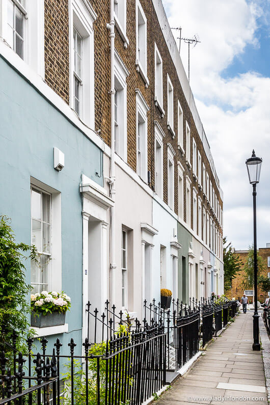 Colorful Houses in London