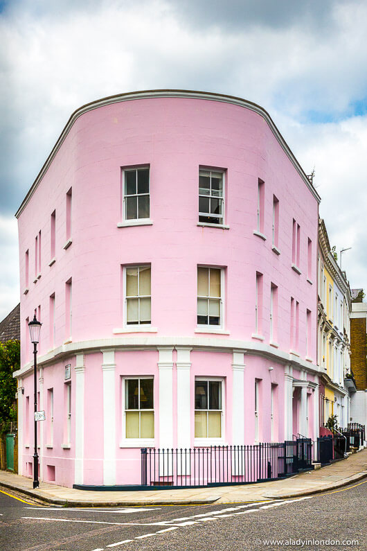 Pink House in London