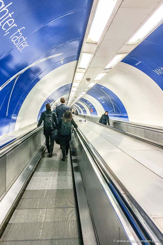 Tube Station in London