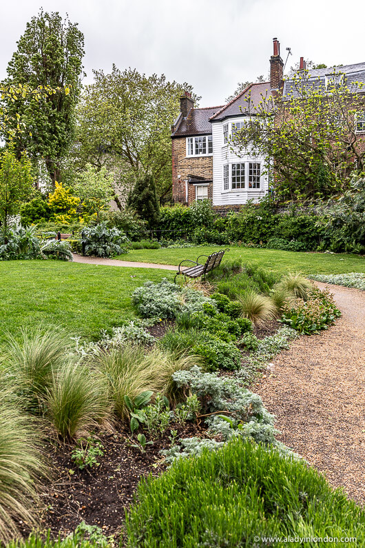 Greenwich Park Herb Garden in London