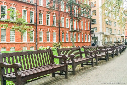 Mount Street Gardens, Mayfair, London