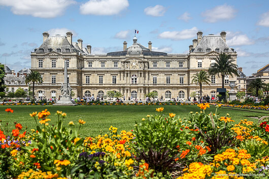 Jardin du Luxembourg in Paris, France