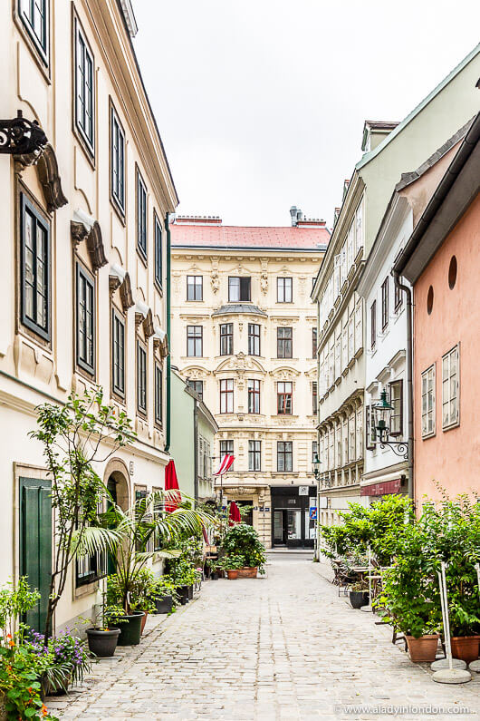 Street in Spittelberg, Vienna