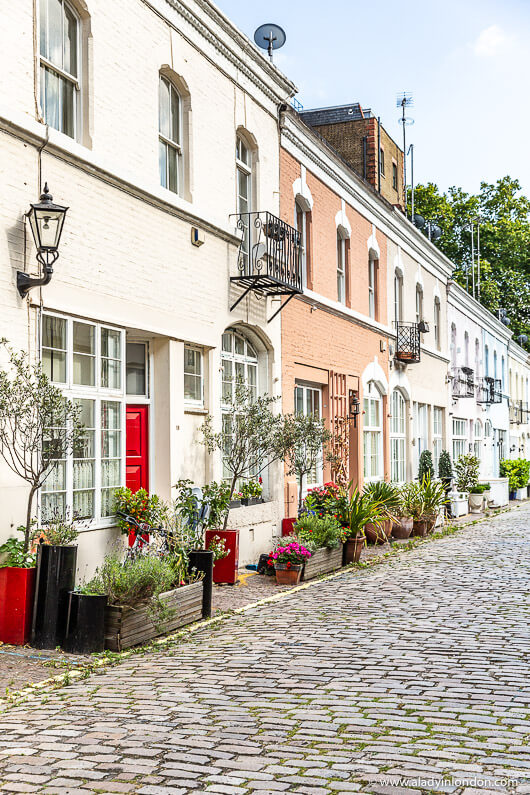 Colorful Homes in London