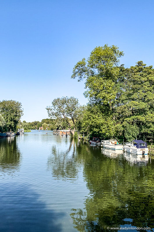 River Thames in Streatley, England