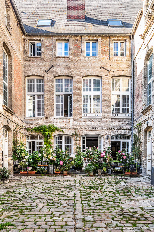 Courtyard in Dieppe