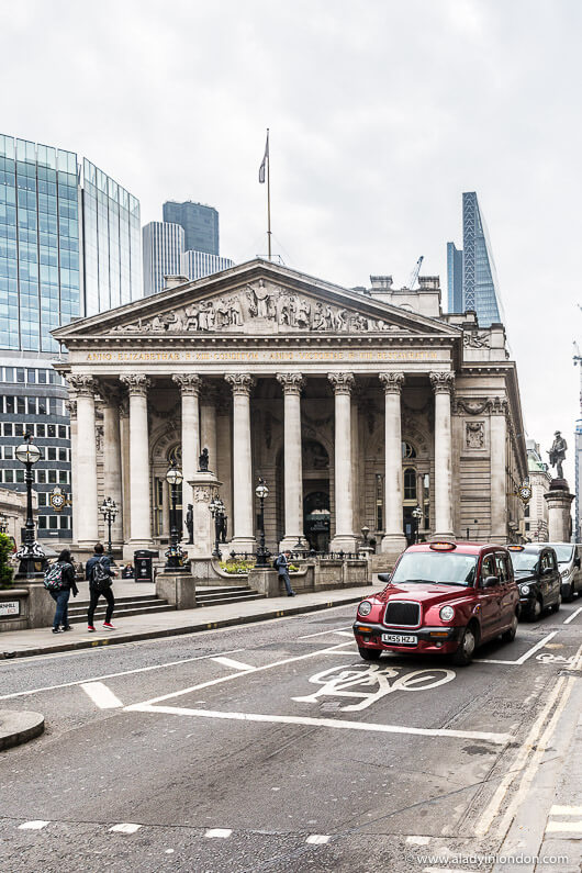 Royal Exchange in the City of London