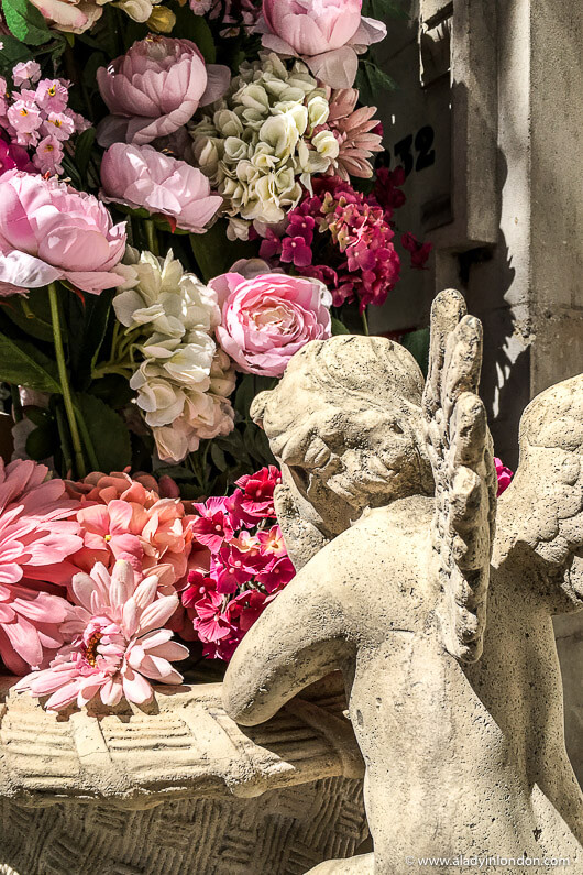 Flower Display on the King's Road, London