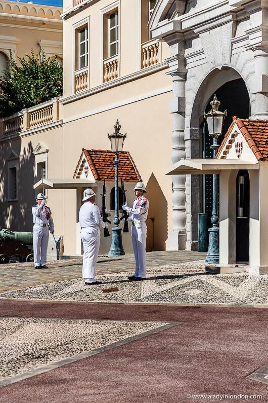 Changing of the Guard in Monaco