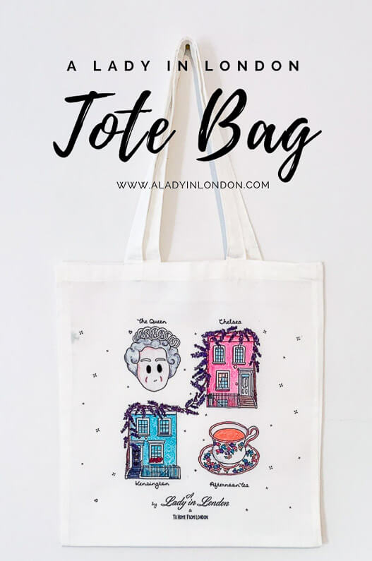 A Lady in London Tote Bag