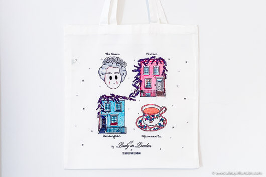 London Tote Bag