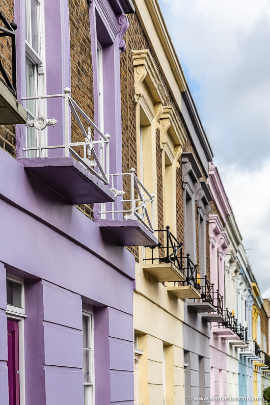 Colorful Houses in London