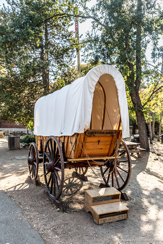 Covered Wagon in Columbia, California