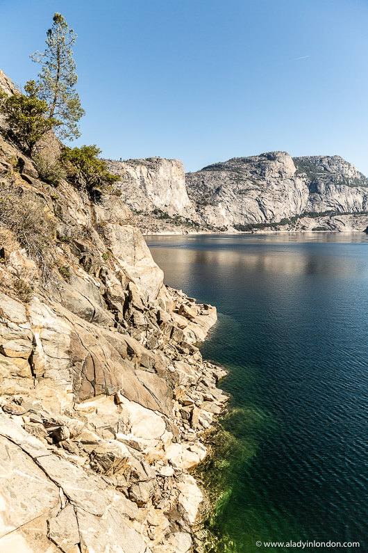 Hetch Hetchy Reservoir in Yosemite National Park