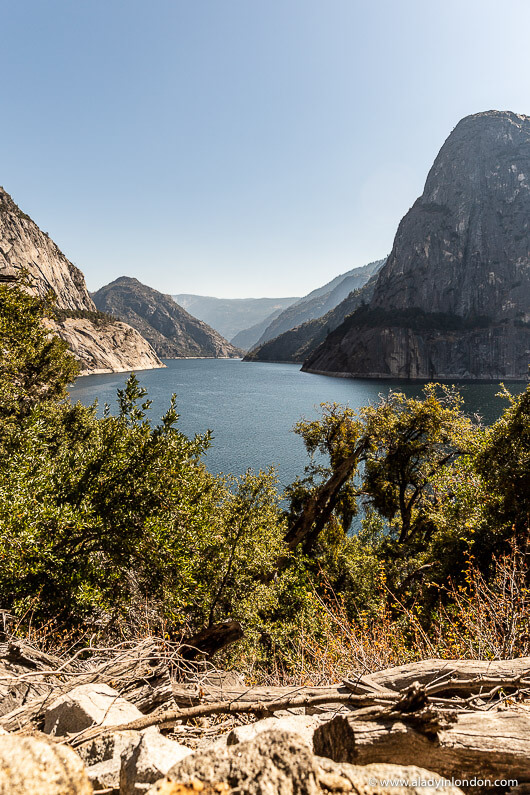 Hetch Hetchy Reservoir in Yosemite National Park