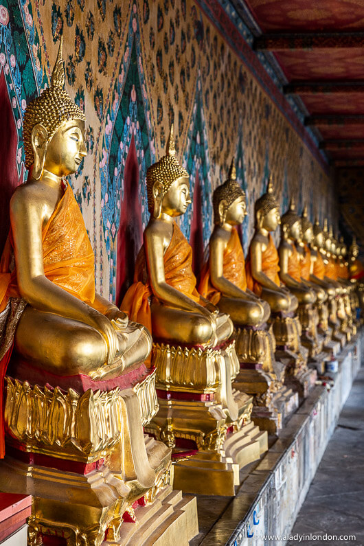 Buddha Statues in Wat Arun in Bangkok