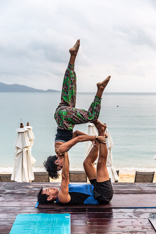 Acroyoga in Koh Samui, Thailand