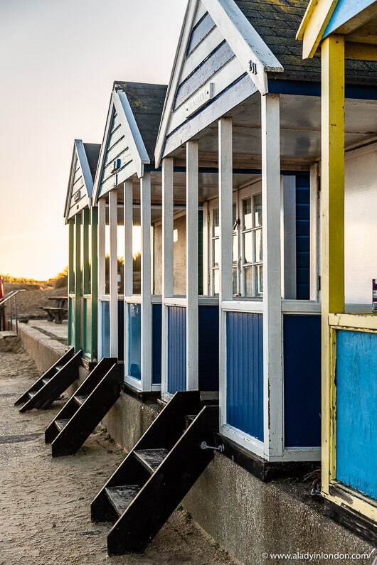 Beach Huts in Southwold, England