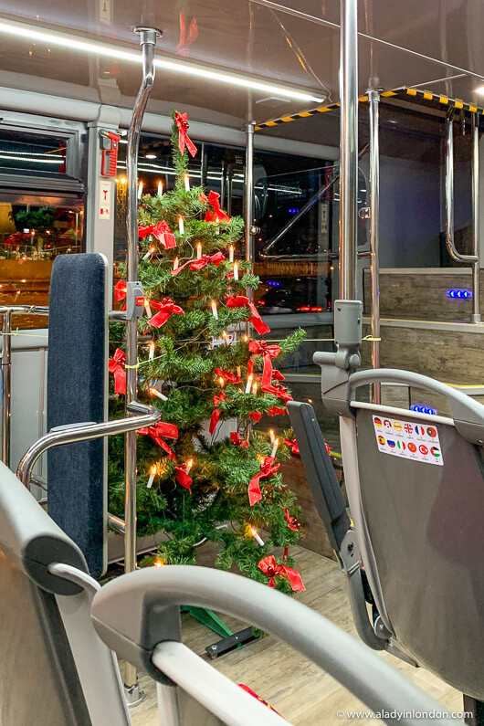 Christmas Tree on a Bus