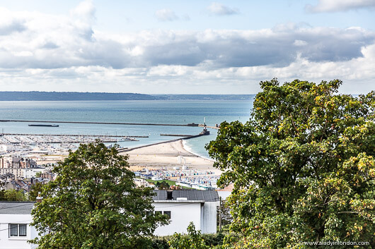 View of Le Havre from the Hanging Gardens
