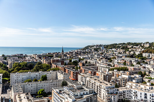 View Le Havre from the Hotel de Ville