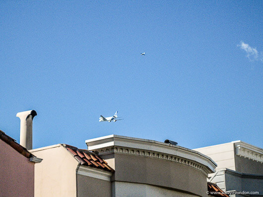 Airbus A380 in San Francisco