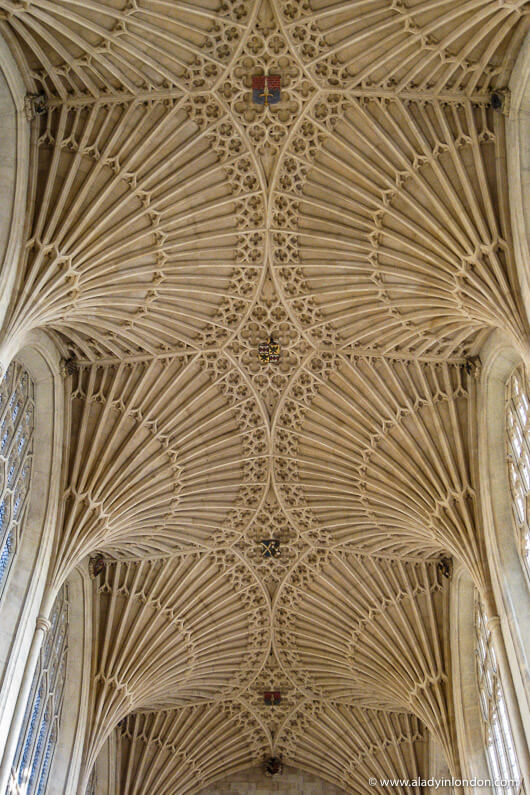 Fan Vaulted Ceiling in Bath Abbey