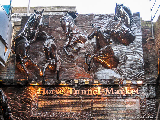 Horse Tunnel Market in Camden, London