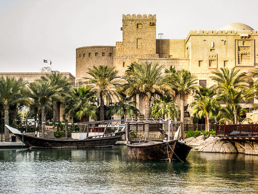 Souk Madinat Jumeirah on Easter Weekend in Dubai