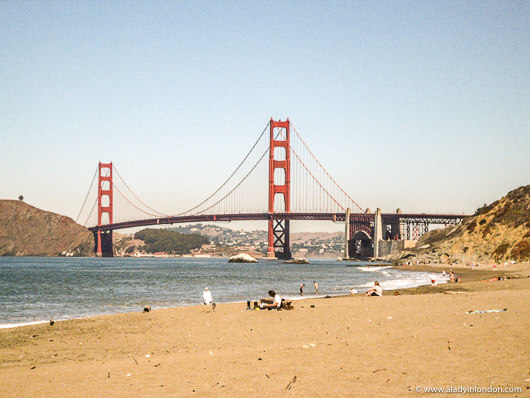 Golden Gate Bridge from Baker Beach