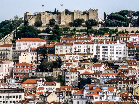 View of the Castle in Lisbon