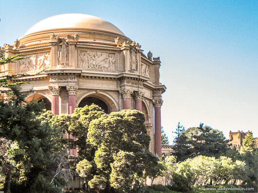 Palace of Fine Arts in San Francisco