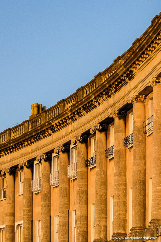 Royal Crescent in Bath