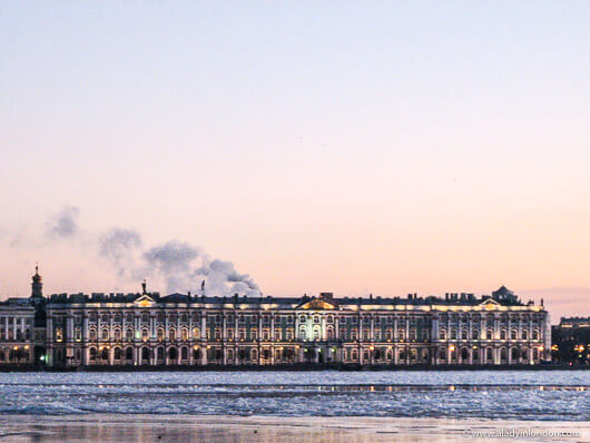 The Hermitage Museum in St Petersburg Russia