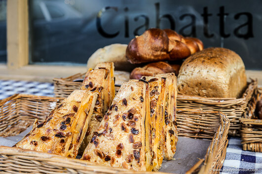 Baked Goods at a Market in London