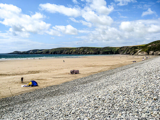 Beach in Newgale, Wales