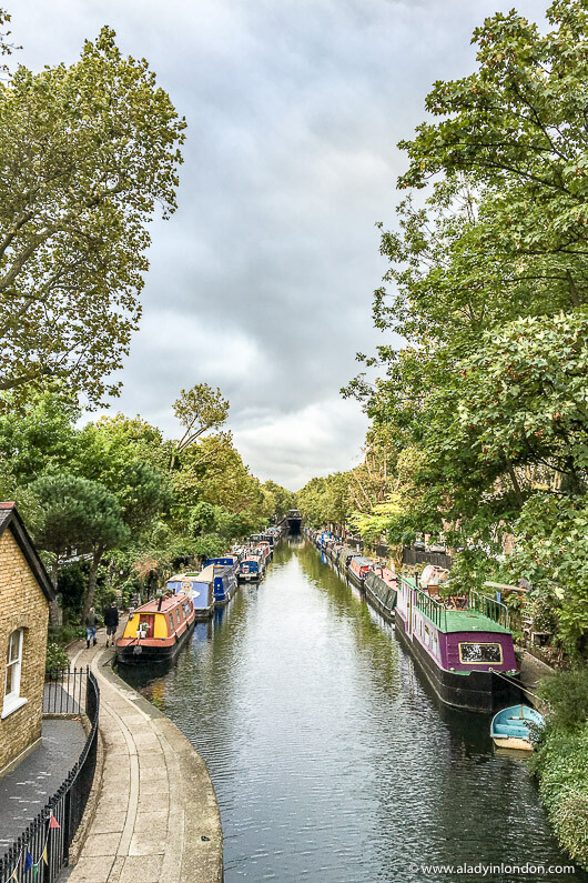 Regent's Canal in Little Venice, London