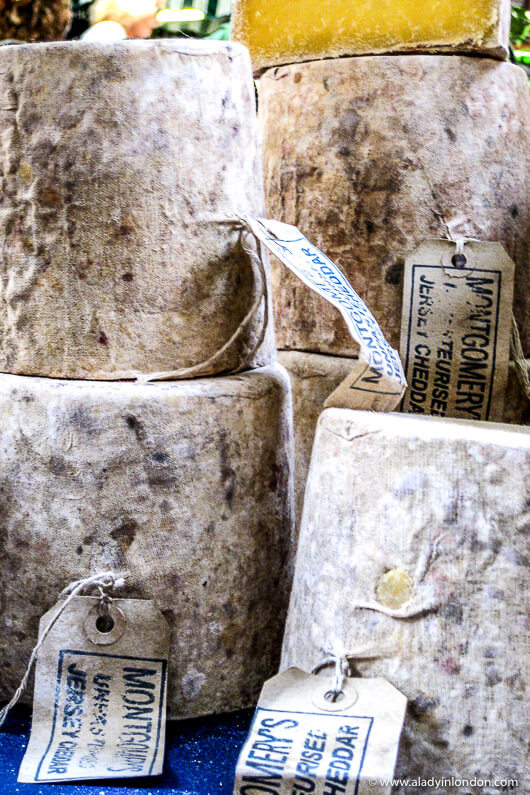 Cheese at a Market in London